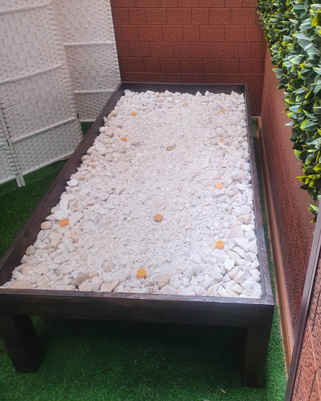 Persona sintiéndose aliviada